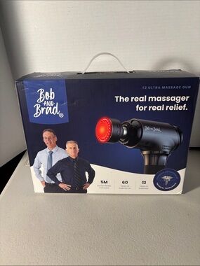 T2 Ultra Massage Gun with Heat and Red LED Therapy